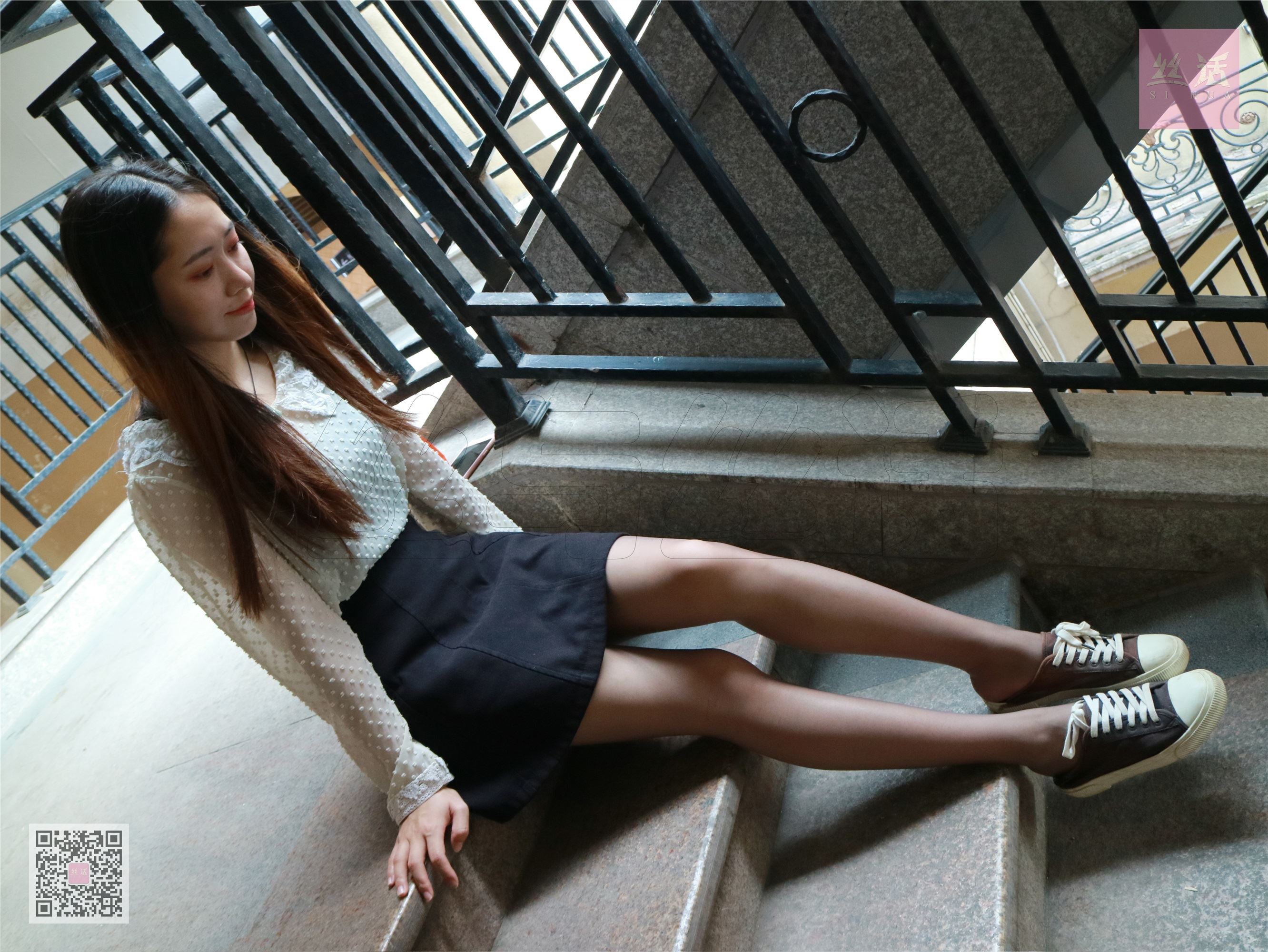 SiHua思话  SH002 嘉欣 闹市区の丝拍